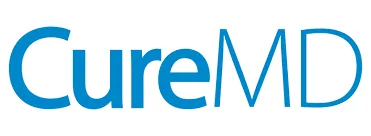 CureMD logo in blue text, representing Central Health Solutions' integration with award-winning EHR, practice management, and medical billing solutions.