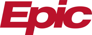 Official Epic Systems logo in red, highlighting Central Health Solutions' seamless integration with Epic EHR for enhanced clinical data management